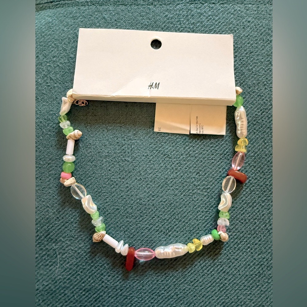 H&M Colorful Beaded Necklace